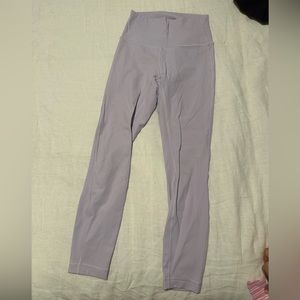Lululemon Wunder Train leggings. Size 4, lavender